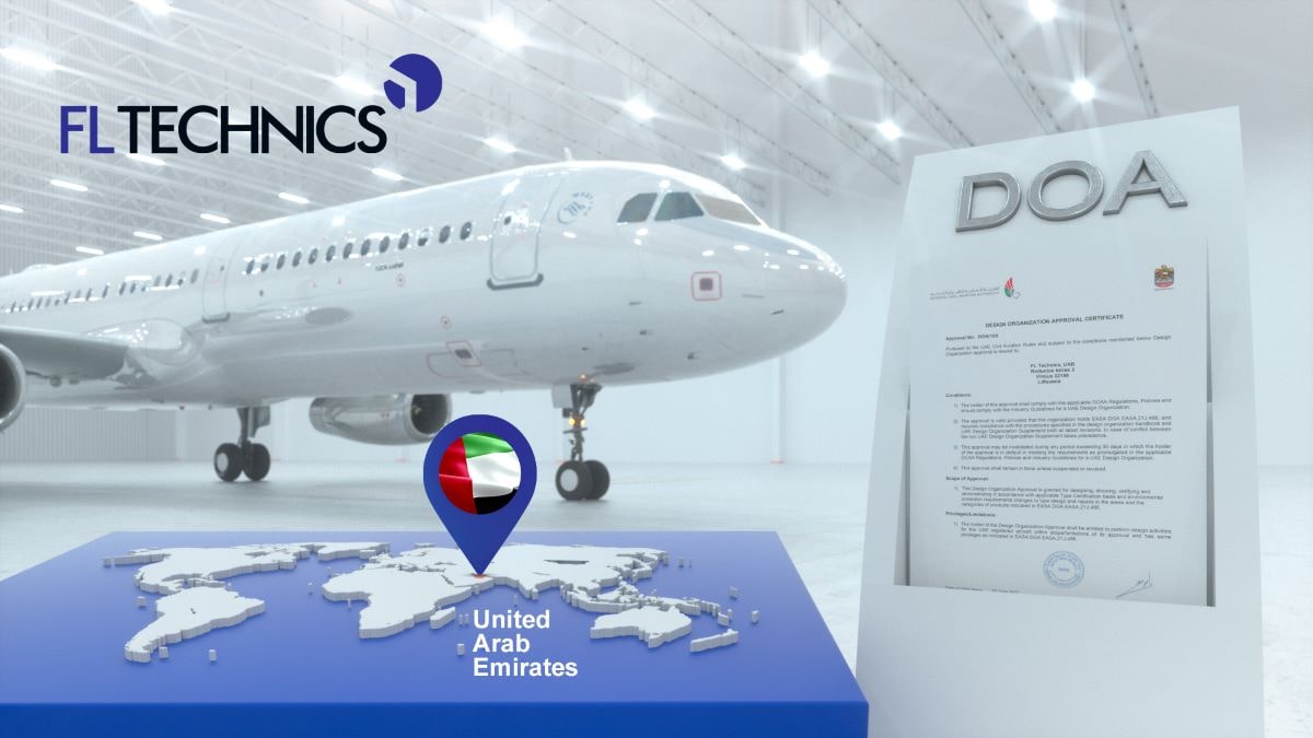 FL Technics renews its GCAA Part 21 certificate