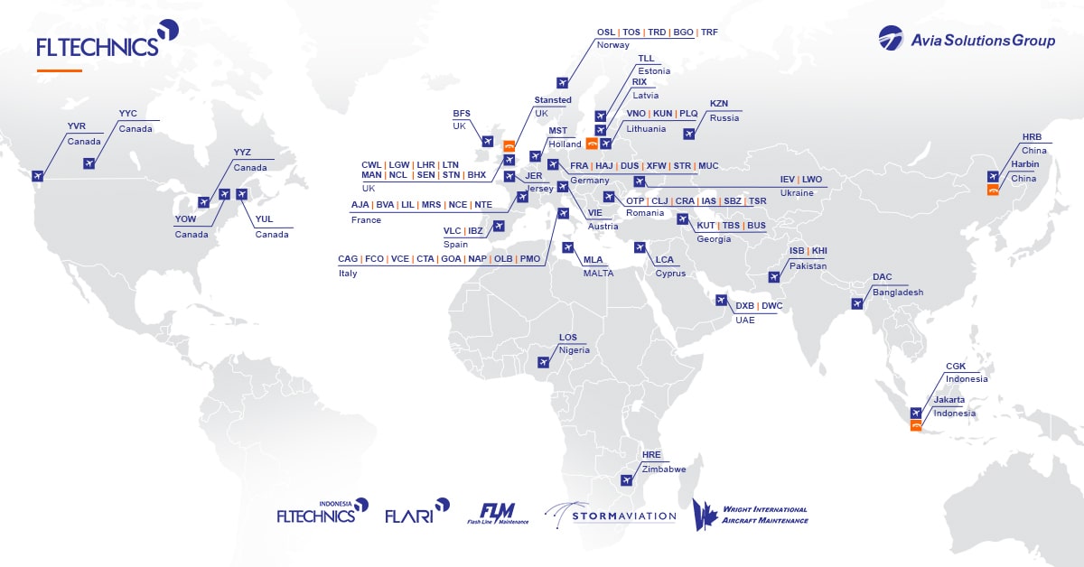 FL Technics acquires Wright International and takes a foothold in the Canadian MRO market